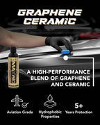 Ceramic Graphene Shield Coating 5 Years High Deep Gloss Protection Repels Water and Dirt