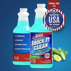 Professor Amos Shock It Clean MultiPurpose Cleaner Double Strength Concentrate All Purpose Carpet, Jewelry, Upholstery, Leather, Stain Remover & Floor Cleaner (Cucumber Melon 32 Oz)