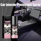 Car Interior Protectant Spray, 2026 New Pro Polishing Cleaner, Car Interior Shine Interior All Purpose Cars Cleaner for Rubber, Leather (4PCS)