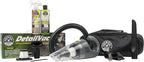 Chemical Guys EQP410CHEM Basic Car Interior Cleaning Kit - DetailVac Handheld Portable Car Vacuum w/ Fabric Clean Carpet & Upholstery Cleaner & Lightning Fast Stain Extractor (Vac + 2-16 oz Chemicals)