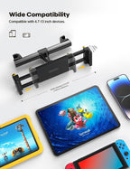 Lamicall Car Tablet Headrest Holder - Car Back Seat Headrest Tablet Mount Stand for Kids, Road Trip Essentials Accessories Gifts, for 2025 iPad Pro 11/13" Air Mini, iPhone, Galaxy Tab, 4.7-13" Devices