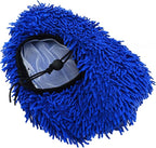 Plush Guard - Heavy Duty High GSM Microfiber Car Wash Brush Cover - Chenille Sleeve with Drawstring for Secure Fit, Soap-Passing, Washable, Scratch-Free Protection for Public Car Wash Brushes