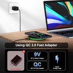 15W for Google Wireless Charger Compatible Google Pixel 10a 10 10 Pro XL /9A/9Pro Fold/9 Pro XL/9/8/8A/8 Pro/7,2 Pack Android Fast Charging Pad Samsung Wireless Charging Station for Galaxy S26 Ultra
