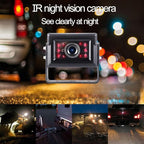 AHD 1080P, 9" Wired Monitor Rear View Reverse Backup Night Vision Camera System, Waterproof IP 69k Camera for Agriculture Farm Tractor, Truck, Forklift, Heavy Equipment, Excavator, Skid Steer