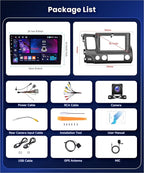 4G 64G Car Stereo for Honda Civic 2006-2011 Radio with 10.1inch 1280x720 IPS Touch Screen AI Radio DSP 36EQ Wireless Carplay Android Auto Bluetooth 5.0 GPS FM/RDS WiFi MirrorLink AHD Backup Camera