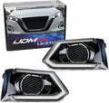 iJDMTOY OEM-Fit Switchback LED Daytime Running Light Kit Compatible With 2019-2022 Nissan Altima, White/Amber LED DRL & Turn Signal