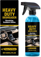 Car Cleaner - Auto Interior Cleaners | Non Greasy Detailing Stain Remover | Leather Detailer Spray Shine Protectant Cleaning Supplies for Seat Carpet Upholstery Truck Sedan Prevent Fading Cracking