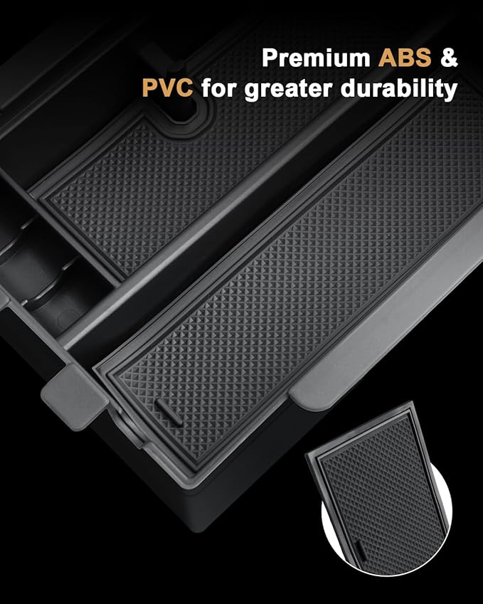 Center Console Organizer Set For 2024-2026 Subaru Crosstrek/Hybrid - 3 Pcs Double-Layer Armrest Box Organizer + Hanging Middle Console Organizer + TPE Cup Holder For 2024-2026 Crosstrek Accessories