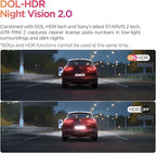 VIOFO Dash Cam A119 Mini 2, STARVIS 2 Sensor, 2K 60fps/HDR 30fps Voice Control Car Dash Camera with 5GHz Wi-Fi GPS, Night Vision 2.0, 24H Parking Mode, Supercapacitor (SD Card Not Included)