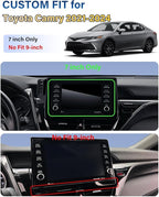SKYLOTEC Phone Mount for Toyota Camry 2021 2022 2023 2024 Accessories 7-Inch Screen Fixed Clip, Automobile Cradles Car Phone Holder, Cell Phone Base Not Block Air Vent(No Fit 9-inch)