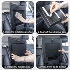PIMCAR 3-Piece Center Console Organizer Set for 2023-2026 Honda Pilot, 2024-2026 Honda Passport/Ridgeline Accessories, Armrest Hidden Storage Box & Divider ABS Material Interior Accessories