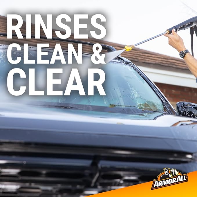 Armor All All-Purpose Car Wash, 1 Gal Bottle, Car Wash Soap Easily Lifts Away Dirt and Road Grime
