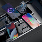 XBERSTAR Wireless Car Charger for Volvo XC60 XC90 S90 S60 V90 USB C Car Fast Charging Adapter