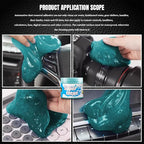 Car Cleaning Gel, Car Cleaning Supplies, Car Cleaning Putty, Universal Car Cleaning Kit Auto Detailing Tools Car Accessories Fit for Automotive, Keyboard, Camera, Printers (Blue, 2PCS)