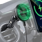 Kaishengyuan Wireless Charger Magnetic Vent Phone Mount Compatible with Tacoma 2016-2023 and 2014-2021 Toyota Tundra, 3rd Gen Tacoma Cell Phone Cradles with 20x Super Strong Magnet Phone Holder