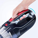 Car Vacuum Cleaner - Portable, High Power, Mini Handheld Vacuum w/ 3 Attachments, 14.76Ft Cord - 12v, Small Auto Accessories Kit for Interior Detailing ( Color : Black , Size : 37*10.5*13.5cm )