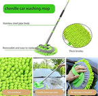 Car Detailing Kit Exterior, Car Wash Brush Kit with Long Handle 10pcs Set, Car Windshield Cleaner, Professional Car Care kits, Car Detailing Brush Set, Car Cleaning Drill Brush Kit with Extension Pole