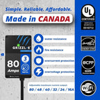 Grizzl-E 48A Ultimate Level 2 Fastest 48A Electric Vehicle (EV) Charger, UL Tested and Certified, Metal Case, Indoor/Outdoor Electric Car Fast Charging Station, Hardwired, Ultra Edition, J1772