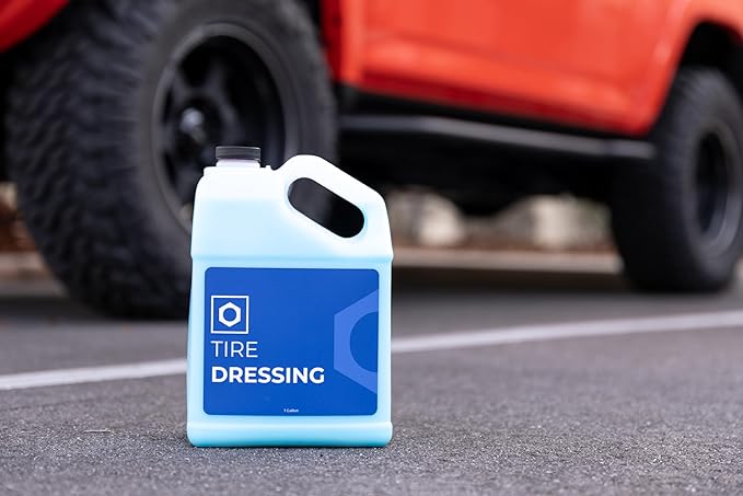 OBSESSED GARAGE - Tire Dressing | Long-Lasting Deep Satin Finish - 1 Gallon