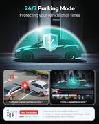 BOTSLAB 4K Dual Dash Cam Front and Rear [2026 Upgraded], STARVIS 2 Sensor, 64GB Card Included, Voice Control, 5GHz WiFi Dashcam Front and Rear Camera, Built in GPS, WDR Night Vision, 24H Parking Mode