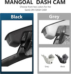 Mangoal 4K Honda CRV Dash Cam Custom fit for Gen6 CR-V & CR-V Hybrid 2023-2026(Black)(Model B), Integrated OEM Look, UHD 2160P Video, WiFi & App, 64GB Card