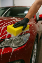 2-Pack Car Wash Sponges - Large Sponges, Extra Thick for All-Purpose Cleaning, Non-Scratch, Ideal for Vehicle Washing, Equipment Cleaning, Boat Cleaning, Rectangle
