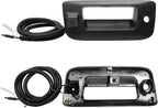 Back Up Camera, w/ Tailgate Handle, Compatible with 2007-2014 Chevy Silverado GMC Sierra 1500 2500 3500, w/ Keyhole, 170° Viewing Angle, Rear View Camera, Reverse Camera, Backup Camera Kit, Waterproof