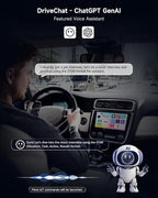Magic Box - AI Box CarPlay Android Auto Wireless 2GB+16GB, Support YouTube, Netflix, Prime Video, Disney+, Spotify w/HDMI Output, Dual Wi-Fi & BT (5.4 & 4.2), USB Playback, AI-Powered, OTA