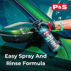 P&S Professional Detail Products Bug Off Insect Remover – Industrial-Strength Bug Splatter Cleaner, Safe for Paint, Trim & Grills, Pre-Wash Treatment, Easy Spray & Rinse Formula - 16oz
