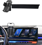 PZK Car Phone Mount for BMW X5 X6 2024 2025 2026 & BMW X7 2023-2026 Accessories Custom 14.9-inch Screen Auto Lock Car Phone Holder with Storage Box 360° Rotation Cradles Not Affect Air Vent