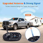 20-Mins Easy Install RV Backup Camera Wireless for Furrion: HD 1080P Rear View Camera with 7-Inch DVR Monitor - Clear Night Vision Wide View Reverse Camera with AI Detection