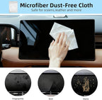 TICARVE Car Interior Detailing Cleaning Kit-10Pcs Car Screen Cleaner,Clean Gel, Detailing Brush, Cleaning Tools for Car, Keyboard and Interior Cleaning