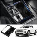 Autorder Silicone 2-in-1 Cup Holder for 2022-2026 Hyundai Santa Cruz Accessories Silicone Center Console CupHolder Insert with Gear Shift Panel Cover Dust & Scratch Resistant All-Around Protection