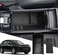 SXCY for 2023-2025 2026 2027 HRV HR-V Center Console Organizer Tray for 2023-2026 2027 Honda HRV HR-V Accessories Armrest Console Tray Storage Box 2023-2026 2027 HRV HR-V Console Organizer Black