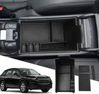 SXCY for 2023-2025 2026 2027 HRV HR-V Center Console Organizer Tray for 2023-2026 2027 Honda HRV HR-V Accessories Armrest Console Tray Storage Box 2023-2026 2027 HRV HR-V Console Organizer Black