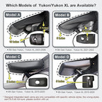 Mangoal 4K Dash Cam Custom fit for GMC Yukon, Yukon XL 2021-2022 (Model B), SLE SLT AT4 Denali, Integrated OEM Look, UHD 2160P Video, WiFi & App, G-Sensor, Loop Recording, Easy to Install, 64GB Card