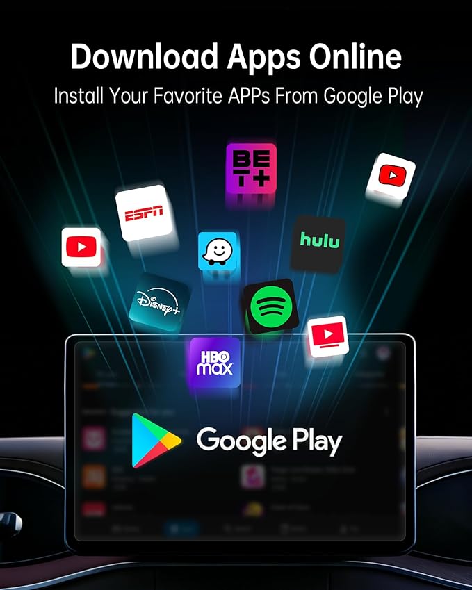 Magic Box 3.0 Pro – Snapdragon 6125 Octa-Core, HDMI & Dual Display | Supports 4G SIM Card | Stream Netflix, Disney+, YouTube, Prime Video | Wireless CarPlay & Android Auto | for Wired CarPlay Cars