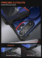 SUPCASE for Samsung Galaxy S26 Ultra Case with Kickstand (Unicorn Beetle Grip), [Wireless Charge Compatible] [Military-Grade Protection] Heavy-Duty Magnetic Phone Case for S26 Ultra 6.9 Inch, Cobalt