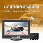 Wireless Backup Camera Systems WM1 high Definition 1080P Night Vision 4.3inches Monitor Wireless Rear View Camera for Cars sedans s-u-vs Pickups Vans