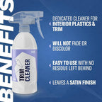 Gyeon TrimCleaner Plastic Cleaner Powerful Trim Restoration Cleaner Safe on Trim & Vinyl Surfaces Fast‑Acting Dirt Dissolver Semi‑Gloss Finish Prepares Plastic for Coating Enhances Trim Appearance