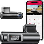 D500 Smart Dash Cam for Cars, 4K Front Dash Cam with WiFi&GPS, 0.96" LCD Display Car Camera, Night Vision, WDR, Parking Mode, Loop Recording, G-Sensor, 150° Wide Angle