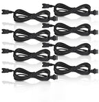 Rock Light Extension Wire 4 Pin 8 Pcs 4 Pin 60 inch, Pure Copper Insulated Cable LED Cable Cord Set for Motorcycle ATV Golf Car Trucks Neon Strip