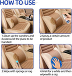 5 Seconds Car Stain Remover, Car Stain Remover, Interior Fabric Leather Cleaning, Car Seat Upholstery Strong Stain Remover, Foam Cleaner Spray for Car (30ml)