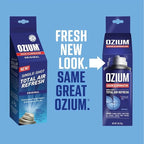 Ozium Air Sanitizer, 2 oz Car Fogger: Single-Shot Smoke Odor Eliminator & Car Air Freshener (Original+That New Car Smell, 2 Pack Variety)