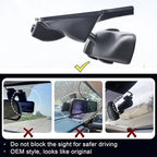 Mangoal Front 4K & Rear 1080P Dash Cam Custom Fit for Dodge Durango 2016 2017 2018 2019 2020 2021 2022 2023 2024 2025 2026 (Model C), Citadel GT GT Plus SRT,Integrated OEM Look,UHD 2160P,128GB Card