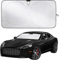 Econour Windshield Sunshade for Aston Martin Rapide, Rapide AMR 2010-2017, 2018, 2019 Sun Visor for Front Window Sun Shade Cover, UV Blocker & Protector, Car Accessories