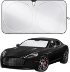Econour Windshield Sunshade for Aston Martin Rapide, Rapide AMR 2010-2017, 2018, 2019 Sun Visor for Front Window Sun Shade Cover, UV Blocker & Protector, Car Accessories
