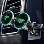 LISEN for Qi2 15W MagSafe Car Mount Charger, Super Fast Magnetic Wireless Car Charger ＆ Air Vent/Dashboard Magsafe Charger Car Mount，Qi2 MagSafe Charger Fits iPhone 16 Pro Max Plus 15 14 13 12