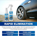 Iron Powder Remover, 100ml Iron Remover Car Detailing, Multipurpose Car Rust Removal Spray, Safe Instant Iron Powder Remover Spray Car Iron Remover for Wheels, Paint, Brake (2pc 1oz)