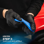 The Rag Company - Clay Bar Starter Kit - Surface Prep Kit for Cars, Trucks, SUVS & More - Includes 2 Premium Clay Bars, Clay Lube, Microfiber Towels - 6 Piece Kit